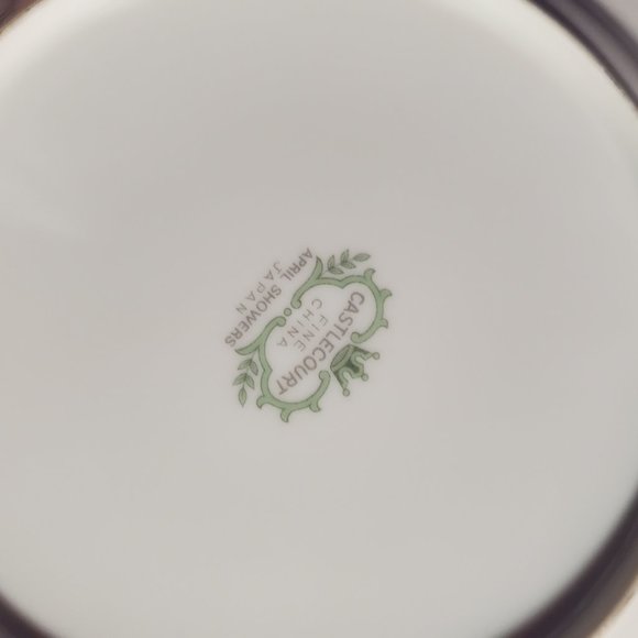 Fine china Tea cups with plate - Picture 2 of 3